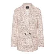 Krystal Pink Oversize Blazer