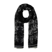 Silk Printed Foulard Scarf