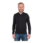 Sort Sweatjacke Gunnar