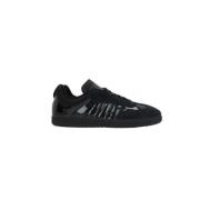 Sort Ruskind Lav-Top Sneakers