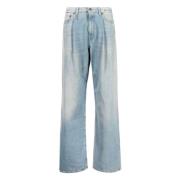 Lennon Blue Wide-Leg Jeans