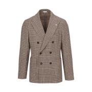 Dobbeltbrystet blazer Prince of Wales