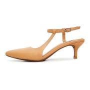 Luksus Klassiske Beige Pumps