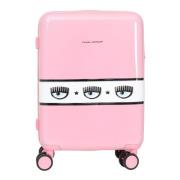 CHIARA FERRAGNI Pink Trolley med Brand Logo