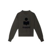 Bomuld Langærmet Logo Sweatshirt