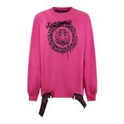 Kvinders Rund Dryp Sweatshirt