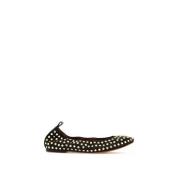 Guld Studded Ballet Flats