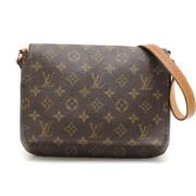 Pre-owned Canvas louis-vuitton-tasker