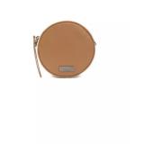 Brun Læder Crossbody Taske