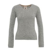 Grå Strik Pullover AW24