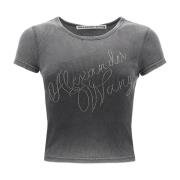 Rhinestone Logo T-shirt