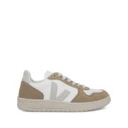 Hvide Naturlige Sahara V-10 Sneakers