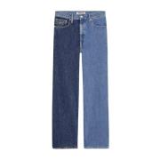 Klassiske Straight Fit Denim Jeans