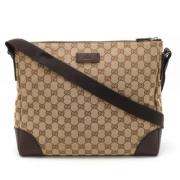 Pre-owned Canvas gucci-tasker