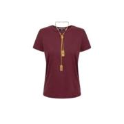 Bordeaux Kæde Guld T-shirt MA009 CG3