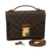 Pre-owned Canvas louis-vuitton-tasker