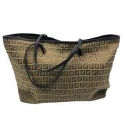 Pre-owned Canvas fendi-tasker