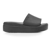 Sorte Slide Sandaler