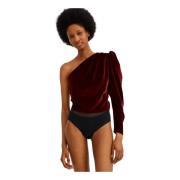 Flaneur Bodysuit Burgundy