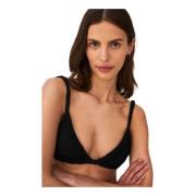 Self Portrait Bikini Top Black