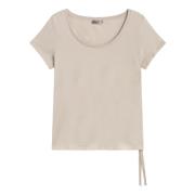 Glam Knit Effect T-shirt