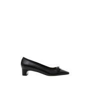 Sort Nappa Læder Ballet Flats