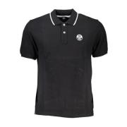 Polo Shirt med Kontrastdetaljer