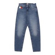 Afslappede Tapered Denim Jeans