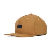 Flad Skygge Snapback Kasket Beige