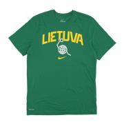 2024 Basketball Tee Litauen Grøn