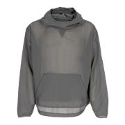 Letvægts Mesh Hoodie Iron Grey