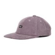 Velvet 6 Panel Strapback Cap