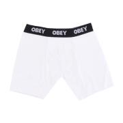 Klassiske Herre Boxershorts 2 Pakke Hvid