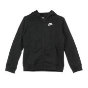 Drenge Zip Hoodie Sweatshirt Sort