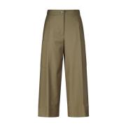 Flared Fabric Pants