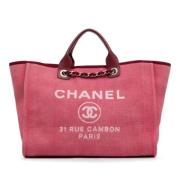 Pre-owned Canvas chanel-tasker