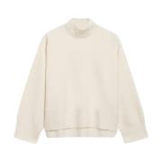 Blød Merino Uld Stand-Up Krave Jumper