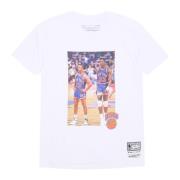 NBA Player Foto Tee Hvid