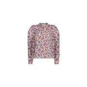 Didi Top med Blomsterprint