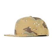 Flad skygge NBA snapback kasket sand camo