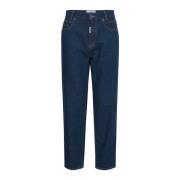 Afslappet Fit Rinse Wash Jeans