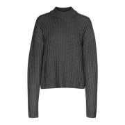 Sort Østers Pullover Sweater