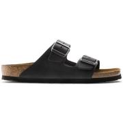 Klassisk Unisex Sandal i Olieret Læder