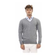 V-hals Langærmet Sweater Regular Fit