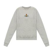 Sweatshirt med logo