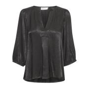 Meteorit Top Bluse 3/4 Ærmer