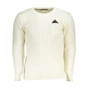 Twisted Fabric Crew Neck Sweater