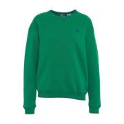 Sweatshirt med logo broderi