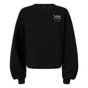 Sort sweater med CERESOLE LOGO