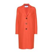 Rød Orange Overcoat Pressed